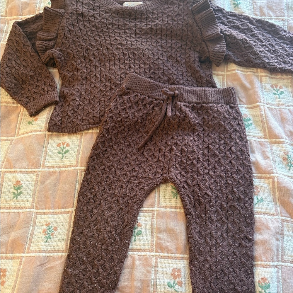 Rylee + Cru Brown Kids Matching Set